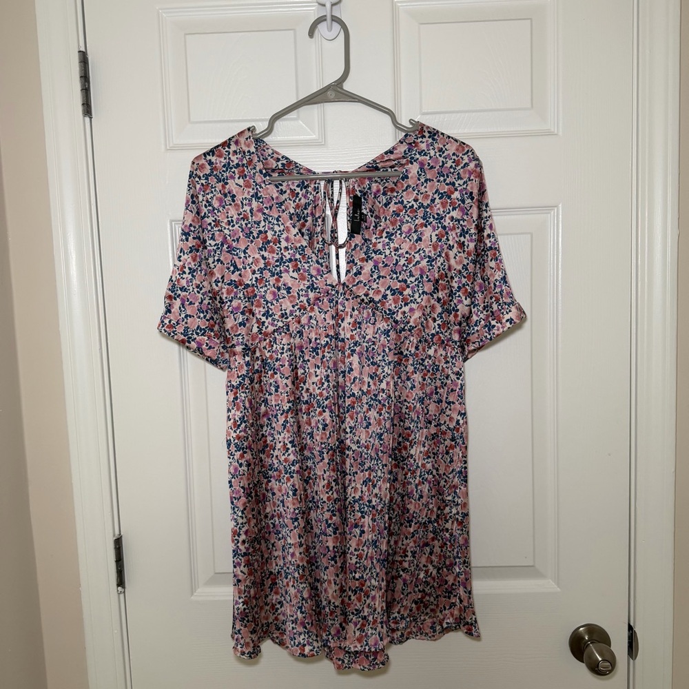 Lulu’s Floral Babydoll Dress